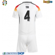 Maglie da calcio Germania Jonathan Tah #4 Prima Maglia Bambino Europei 2024 Manica Corta (+ Pantaloni corti)